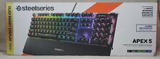 SteelSeries Apex 5 Hybrid Mechanical Gaming Keyboard Per-Key RGB Back Lighting picture