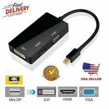 Thunderbolt Mini Display Port DP To HDMI DVI VGA Adapter for Macbook Pro Air 4K picture