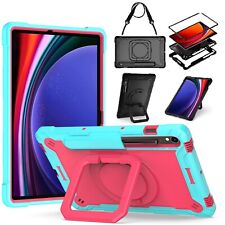 Case For Samsung Galaxy Tab S9 FE 5G S9+ A9+ A8 Rotating Stand Shockproof Cover picture
