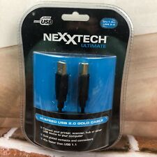 Nexxtech Ultimate 6 Ft / 1.8m Hi-Speed USB 2.0 Gold Cable picture