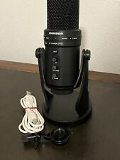 Samson G-Track Pro USB Microphone with Built-In Audio Interface - Black picture