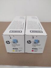 Genuine HP 410A 2-Pack M/Y CF412A CF413A Color Toner Cartridges CF251AM - SEALED picture
