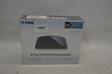 D-Link DES-1008E 8-Port External Switch New Open Box 10/100 ports 200 Mbps picture
