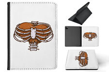 CASE COVER FOR APPLE IPAD|HEART WITH RIB CAGE SKELETON picture