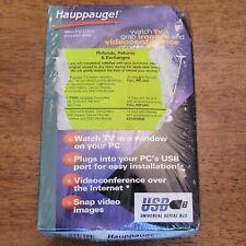 Hauppauge WinTV USB Model 602 New Sealed in Retail Box Windows 98 Sealed  picture