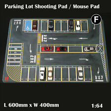 1/64 Parking Lot Mouse Pad Mat Model Car Vehicle Scene Display Large Garage picture