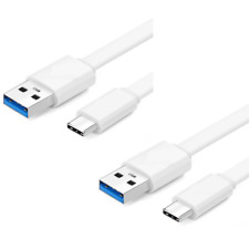 2Pcs USB-C To USB-A 3.1 Phone Fast Charger Cable Data Sync Type C Cord Universal picture