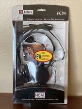 Labtec C-322 Stereo On Headset/Boom Microphone Home School Games picture