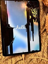 Apple iPad Pro 11-inch 256GB Wi-Fi LTE Unlocked Space Gray Cracked Screen A2013 picture