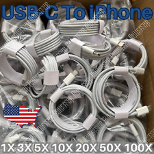 Wholesale USB-C to iPhone Cable PD Fast Charger For iPhone 14 13 12 Pro Cord Lot picture