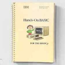 IBM PCjr Hands On Basic Manual Pbk Book for Personal Computer Self Tutor 1983 picture