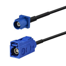 Fakra BLUE C Male to Fakra BLUE C Female GPS antenna Extension cable RG174 2-240 picture