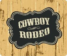 Cowboy Rodeo Thick Mouse Pad picture