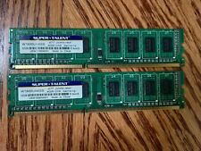 8Gb (2x4Gb) Samsung Super Talent RAM DDR3-1600 W1600UA4GS DDR3-1600 picture