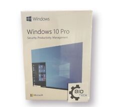 New Windows 10 Professional 32/64-Bit Box USB Drive Sealed With Product Key Card picture