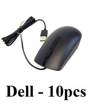 Lot of 10 - NEW Dell MS116 Optical Black USB Scroll Wheel Mouse 09NK2 picture