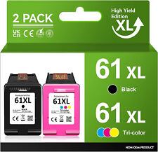 2PK 61XL 61 XL Ink Cartridges For HP ENVY 4500 4501 4502 4504 5530 5535 Printer picture