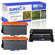 for Brother 2x TN750 Toner + 1x DR720 Drum Unit MFC-8810DW MFC-8910DW Printer picture