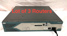 Lot of 3 Cisco 2800 2821 V03 v05 v08 2 Port Gigabit Wired Router WIC 1DSU-T1 V2 picture