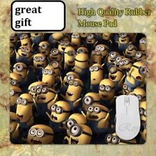 MINIONS  Group ohhh  Disney Anti slip COMPUTER MOUSE PAD 9 X 7inch picture