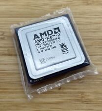 266mhz AMD-K6-2 266AFR 66 Bus CPU Super Socket 7 2.2v core 3.3v K6-II Vintage picture