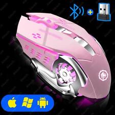 Mouse Gaming Computer Silent Bluetooth Rechargeable Wireless USB Backlight PC picture