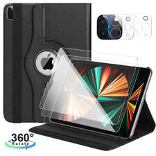 Rotating Case For iPad Pro 2020 [11 inch/12 inch] Camera Lens Protector Glass Fi picture