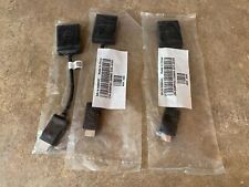 3X DELL HDMI MALE TO FEMALE DVI BLACK DISPLAY CABLE ADAPTER 0G8M3C A4-16 picture