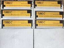 Borland Turbo C Version 3.0 for DOS Floppy Disk SET 5.25 picture