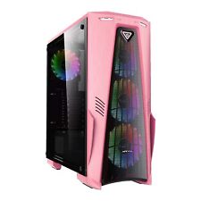 Crusader-F-Pk Mid Tower Gaming Case With 1 X Full-Size Tempered Glass Panel, T picture