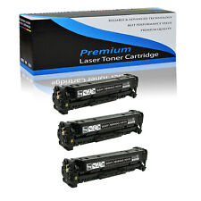 3PK Black CB540A 125A Toner For HP LaserJet CM1312 MFP CM1312nfi CP1518n INK picture