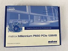 Matrox Millenium P650 P65-MDDE128 128MB DDR DVI PCI Express x16 VGC picture