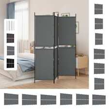 Room Divider Folding Partition Privacy Screen for Home Office Fabric vidaXL picture