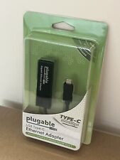 *NEW IN BOX * - Plugable USB C Eth. Adapter, Fast & Reliable Gigabit Connection picture