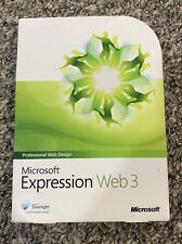 Microsoft Expression Web 3, Compatible With Windows 7, W Product Key And Manual picture