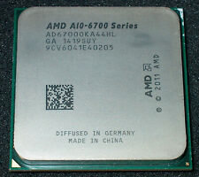 AMD 3.7 GHZ MODEL A10-6700 QUAD CORE Processor, AD6700OKA44HL, FM2,  US SELLER picture