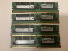 Lot 4 x Micron/HPE  64gb Pc4-2666v 21333mhz MTA72ASS8G72LZ-2G6D2QI (NOT WORKING) picture