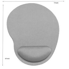 PC Non Slip Grey Mouse pad Ergonomic Comfortable Mat With Wrist Rest Support  picture