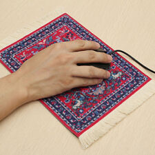 Rectangular persian mini rug woven rug mouse pad carpet tassel mat OJ`*__- picture
