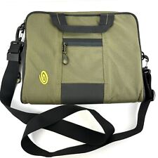 Timbuk2 Laptop Sleeve Case Travel Bag Olive Green Canvas SMALL Tablet Holder picture