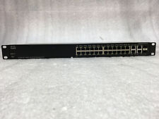 Cisco SF300-24P 24-Port PoE Gigabit Network Switch, Good Condition, Reset picture