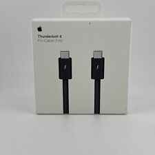 Apple Thunderbolt 4 Pro Cable - Black 1M Genuine Sealed picture