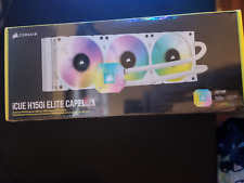 Corsair iCUE H150i Elite Capellix Liquid CPU Cooler - White picture