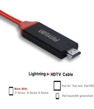 Lighnting Cable to HDMI, HD TV Cable for Iphone,Ipad Mini Video Adapter for IPho picture