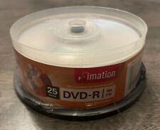 NEW Imation Recordable DVD DVD-R 25-Pack 4.7GB 16x 2 Hrs picture