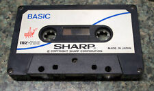 Vintage Sharp MZ-700 BASIC Cassette ships Worldwide picture