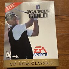 Vintage EA Sports PGA Tour Gold Windows 95 PC CD-ROM with Original Box & Manual picture