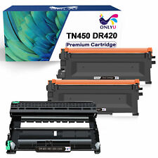 2x TN450 Toner and 1x DR420 Drum Unit Compatible for Brother HL-2270DW DC7065DW picture