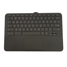 For HP Chromebook 11 G9 EE Palmrest Upper Case Keyboard Touchpad M47382-001 picture