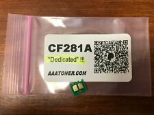 1 x Toner Chip for HP CF281A (81A) M604, M605, M606, M630 MFP (A) Refill picture
